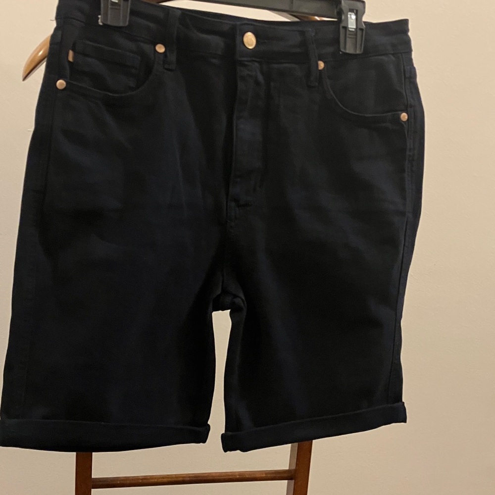 Judy Blue Women's Dark Denim Jean Shorts